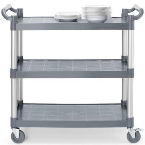 Wózek kelnerski serwisowy do 150 kg 3-półki 842x486 mm Amer Box