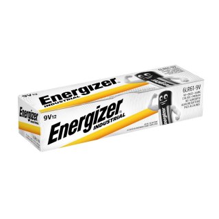 Bateria Industrial alkaliczna 9V 6LR61 12 szt. Bulk