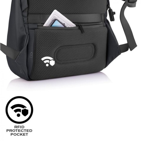 Plecak antykradzieżowy BOBBY SOFT BLACK